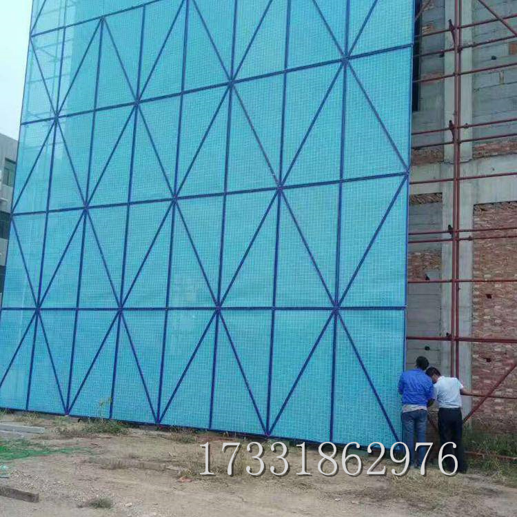 湖北工地常用的防護網片-建筑爬架網